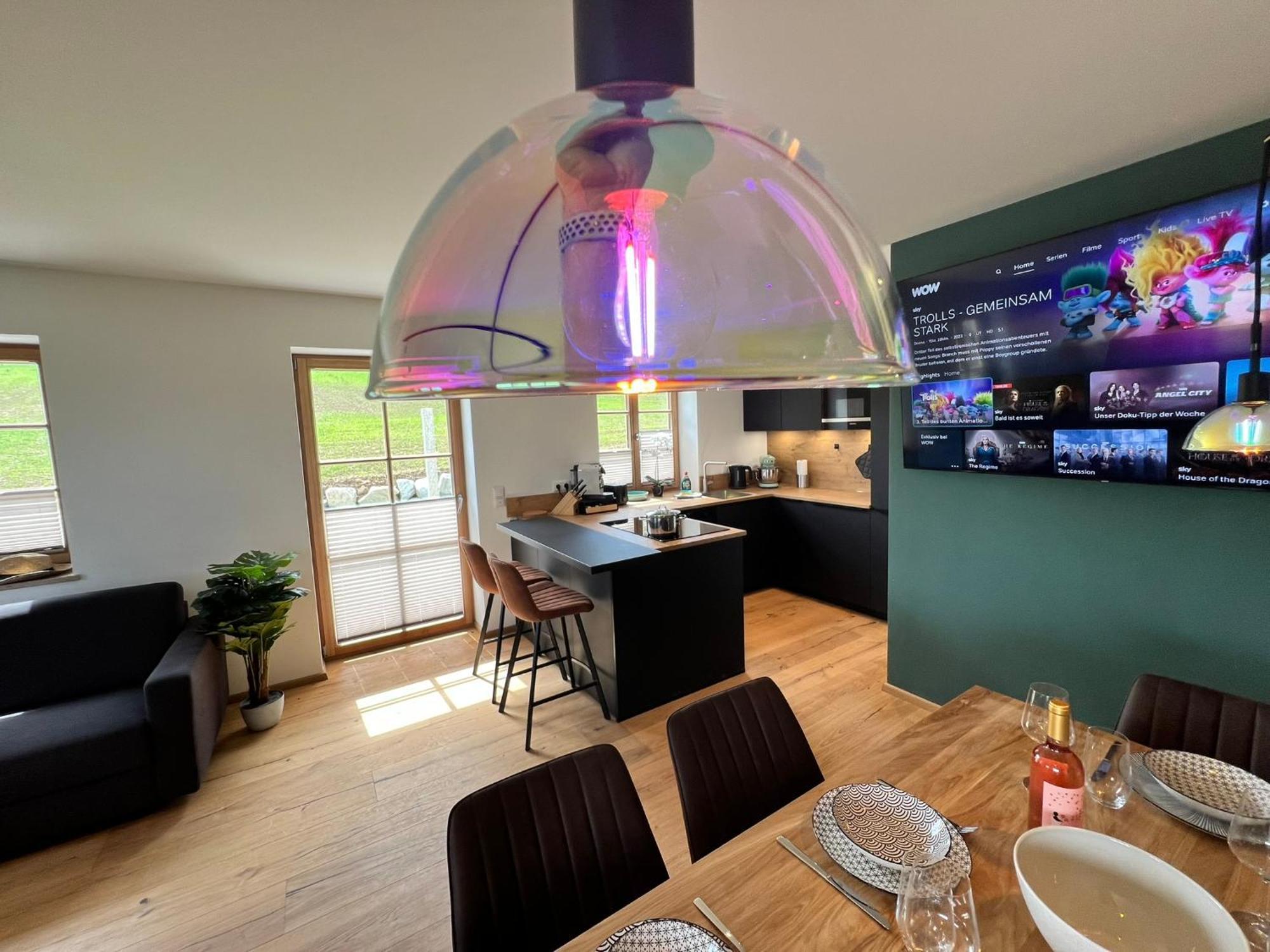 Stay Nice Apartments Dorfen Naehe Muenchen Jacuzzi Grillkota 75 Zoll Tv Екстериор снимка